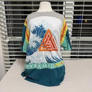 Pyramid Pro Men's Waves Graphic T-Shirt Size XL